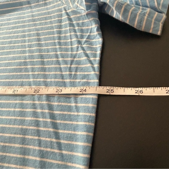 POLO GOLF Ralph Lauren Men's Shirt Blue White Striped Cotton Size XL Athleisure - Picture 6 of 8